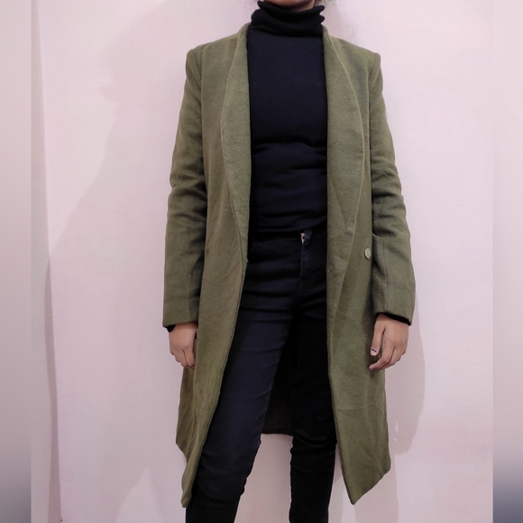 Jackets & Blazers - 🌈Dresses Fashion olive Green Onto Better Things Overcoat